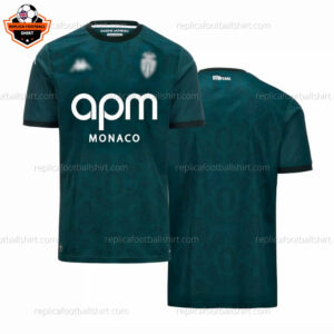 AS Monaco Away Men Replica Football Shirt 2024/25 - Over View