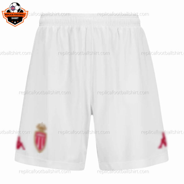 AS Monaco Home Kid Replica Football Kit 2024/25 - Front Logo View