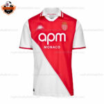 AS Monaco Home Men Replica Football Shirt 2024/25