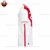 AS Monaco Home Men Replica Football Shirt 2024/25 - Side View