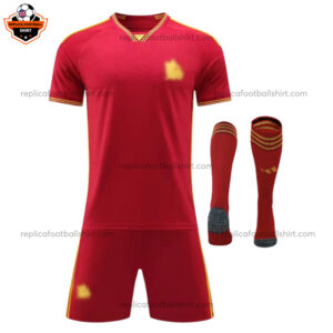 AS Roma Home Adult Replica Football Kit 2023/24 - Front View