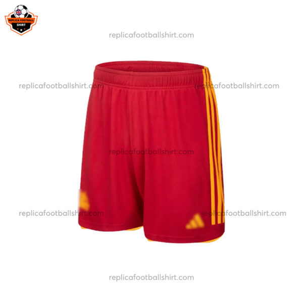 AS Roma Home Kid Replica Football Kit 2023/24 - Front Short View