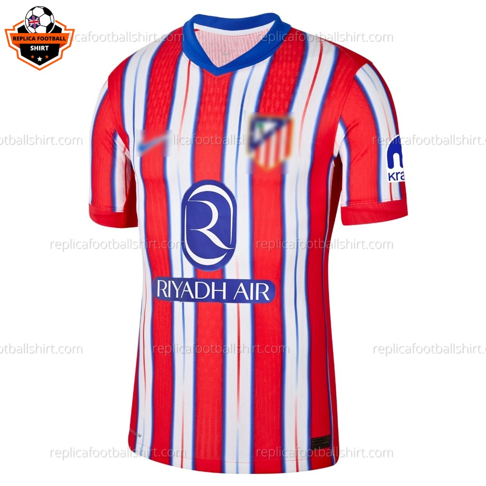 Atletico Madrid Home Men Replica Football Shirt 2024/25 - Front View