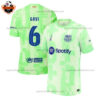 Barcelona GAVI 6 Third Men Replica Football Shirt 2024/25 Printed - Over View