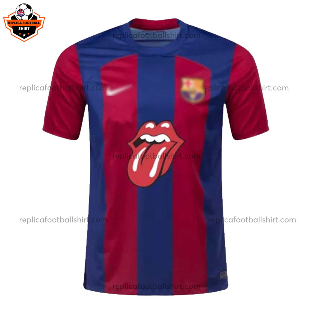 Barcelona Special Editon Men Replica Football Shirt 2023/24 - Front View