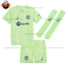 Barcelona Third Kid Replica Football Kit 2024/25 - Front View