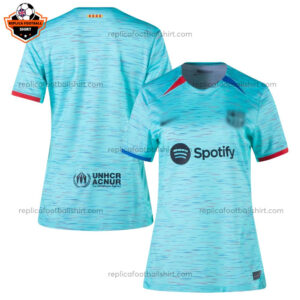Barcelona Third Women Replica Football Shirt 2023/24 - Over View