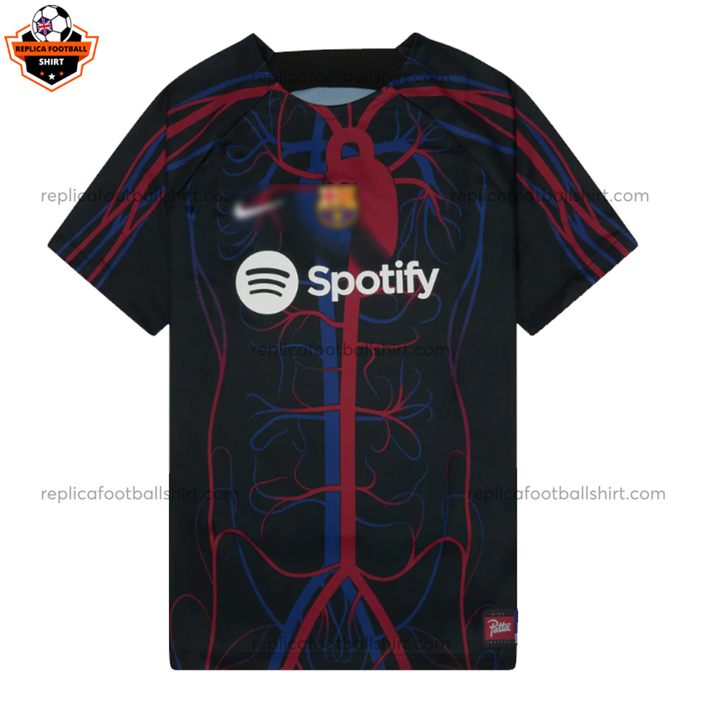 Barcelona x Patta Men Replica Football Shirt 2023/24 - Front View