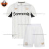 Bayern Leverkusen Away Kid Replica Football Kit 2024/25 - Front View