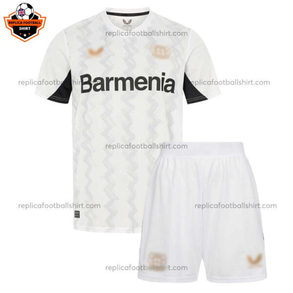 Bayern Leverkusen Away Kid Replica Football Kit 2024/25 - Front View