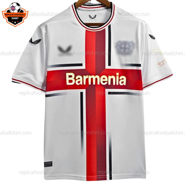 Bayern Leverkusen White Champion Men Replica Football Shirt 2024/25 - Front View