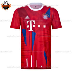Bayern Munich 10th Anniversary Champion Men Replica Football Shirt - Front View