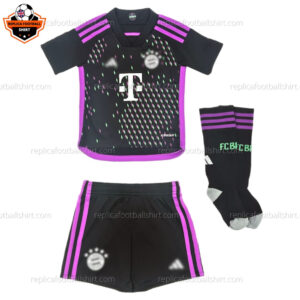 Bayern Munich Away Kid Replica Football Kit 2023/24 - Over View