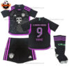 Bayern Munich Away Kid Replica Football Kit 2023/24 KANE 9 Printed - Over View
