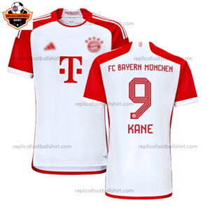 Bayern Munich Home Men Replica Football Shirt 2023/24 KANE 9 Printed - Over View