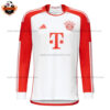 Bayern Munich Home Men Replica Football Shirt 2023/24 Long Sleeve - Front View