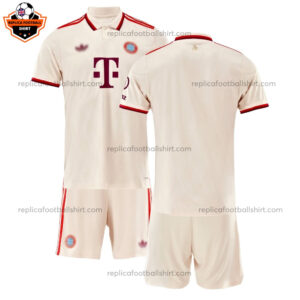 Bayern Munich Third Kid Replica Football Kit 2024/25 - Over View