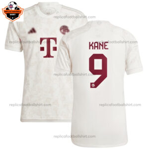 Bayern Munich Third Men Replica Football Shirt 2023/24 KANE 9 Printed - Over View