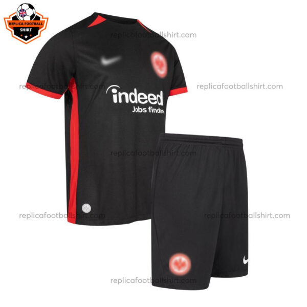 Eintracht Frankfurt Away Kid Replica Football Kit 2024/25 - Front View -1