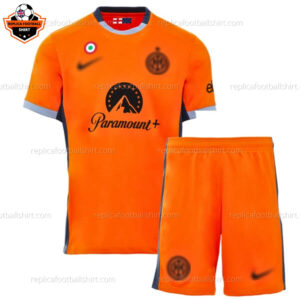 Inter Milan Third Kid Replica Football Kit 2023/24 - Front View