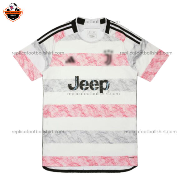 Juventus Away Men Replica Football Shirt 2023/24 - Front View