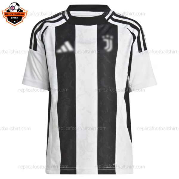 Juventus Home Kid Replica Football Kit 2024/25 - Front Shirt View