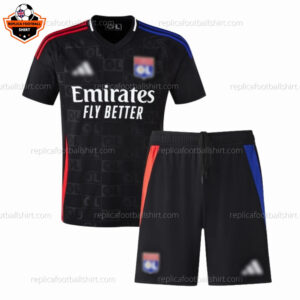 Olympique Lyonnais Away Kid Replica Football Kit 2024/25 - Front View