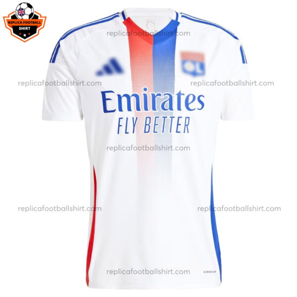 Olympique Lyonnais Home Men Replica Football Shirt 2024/25 - Front View