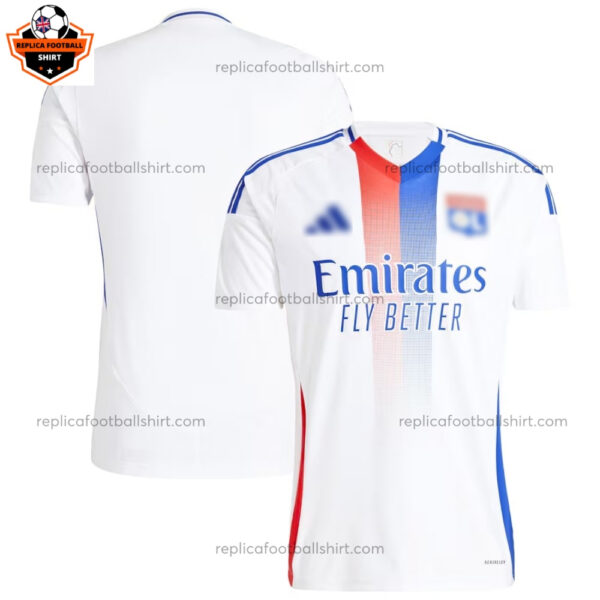 Olympique Lyonnais Home Men Replica Football Shirt 2024/25 - Over View