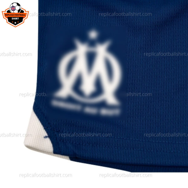 Olympique Marseille Away Kid Replica Football Kit 2023/24 - Front Logo View -1