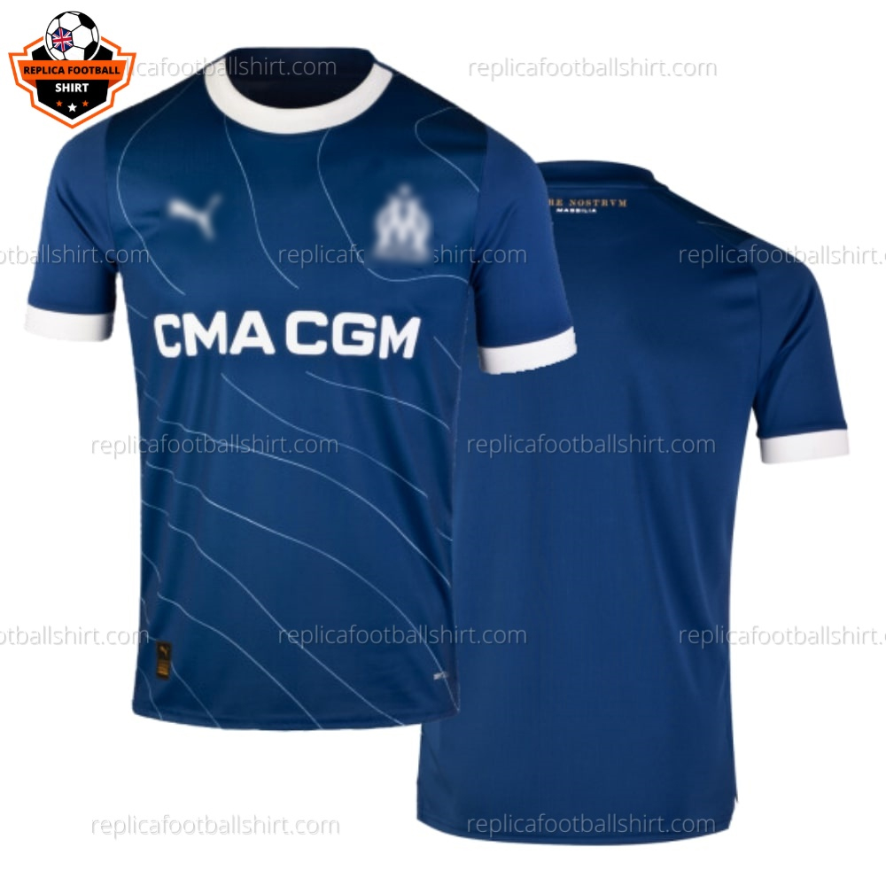 Olympique Marseille Away Men Replica Football Shirt 2023/24 - Over View