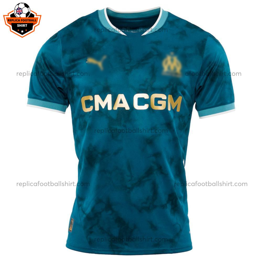Olympique Marseille Away Men Replica Football Shirt 24/25 - Front View