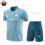Olympique Marseille Dark Training Kid Replica Football Kit 24/25