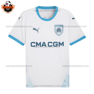Olympique Marseille Home Kid Replica Football Kit 2024/25 - Front Shirt View