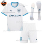 Olympique Marseille Home Kid Replica Football Kit 2024/25
