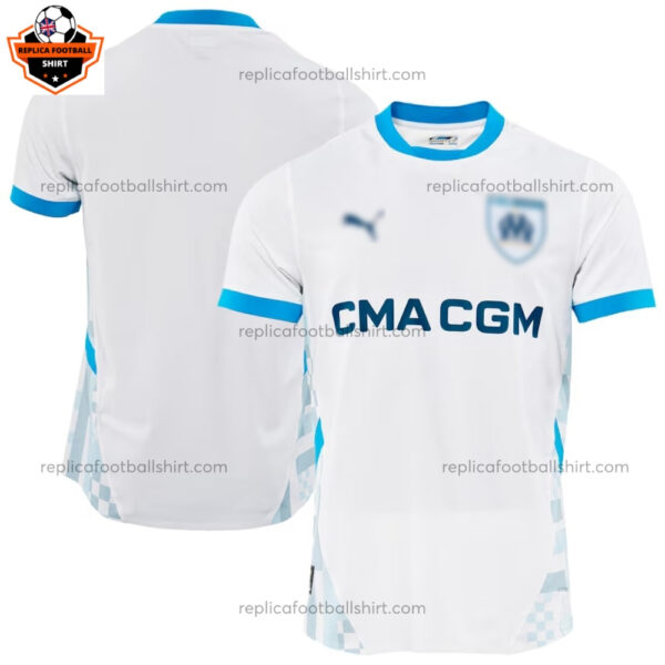 Olympique Marseille Home Men Replica Football Shirt 2024/25 - Over View