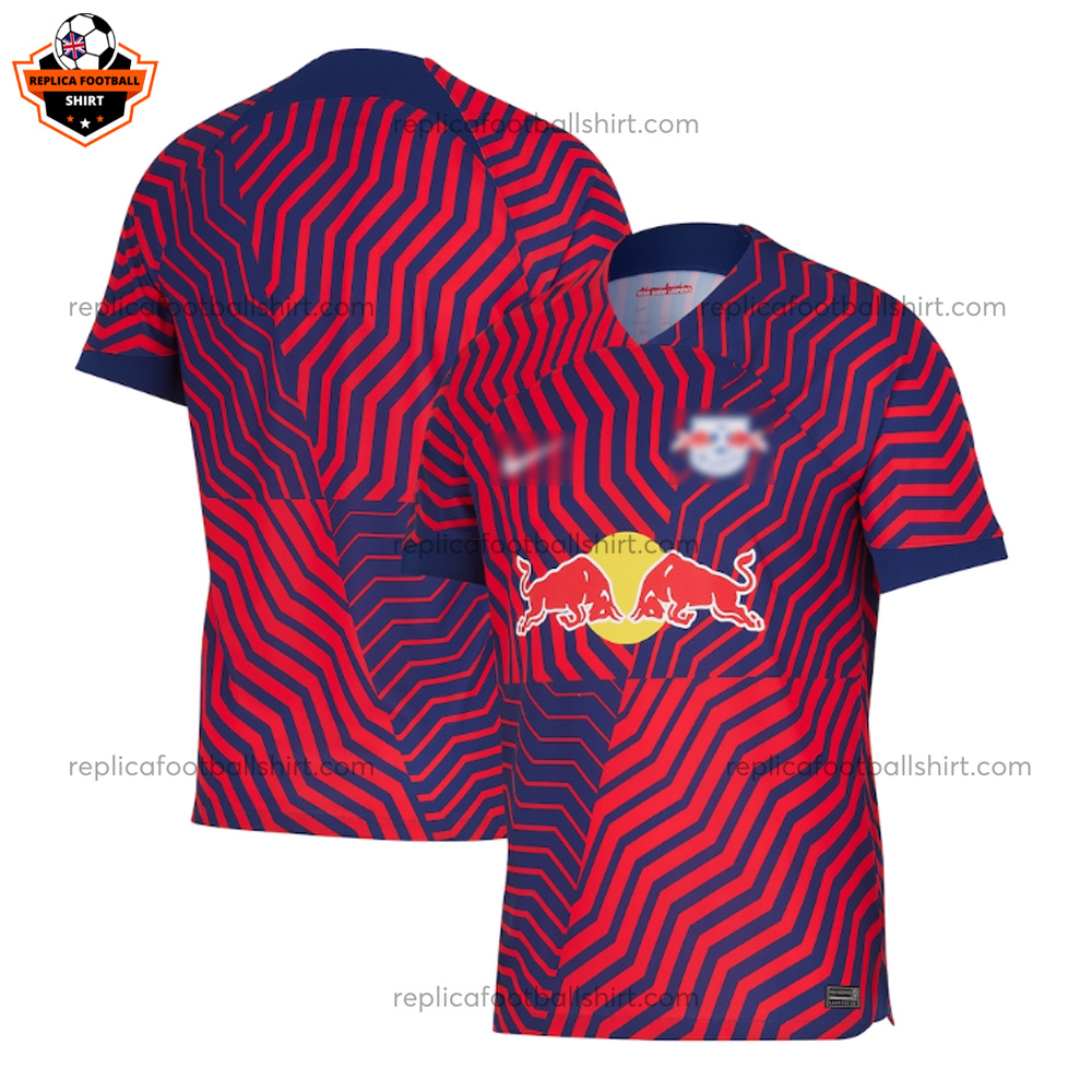 RB Leipzig Away Men Replica Football Shirt 23/24 - Over View