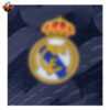 Real Madrid Away Men Replica Football Shirt 2023/24 Long Sleeve - Front Logo View