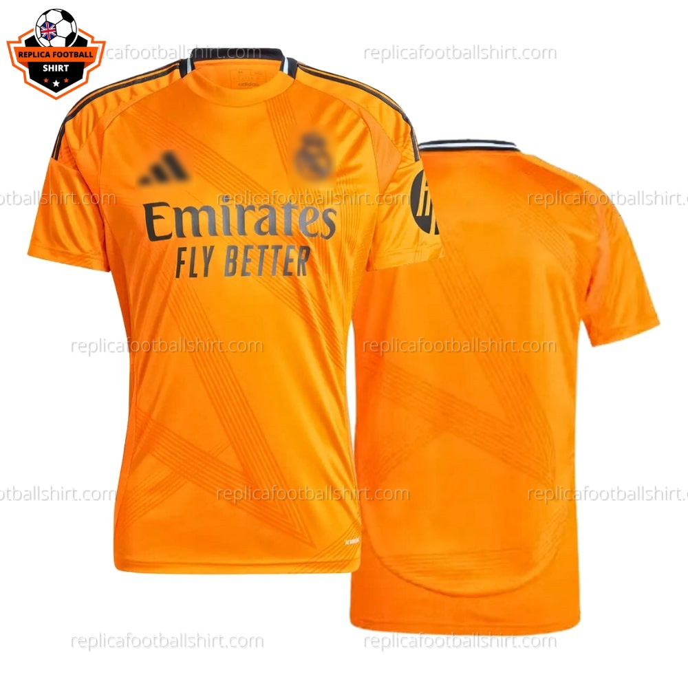 Real Madrid Away Men Replica Football Shirt 2024/25 - Over View
