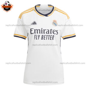 Real Madrid Home Women Replica Football Shirt 2023/24 - Front View