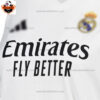 Real Madrid Home Women Replica Football Shirt 2024/25 - Front Logo View