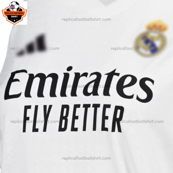 Real Madrid Home Women Replica Football Shirt 2024/25 - Front Logo View