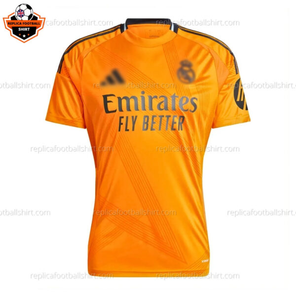 Real Madrid MBAPPÉ 9 Away Men Replica Football Shirt 2024/25 - Front View