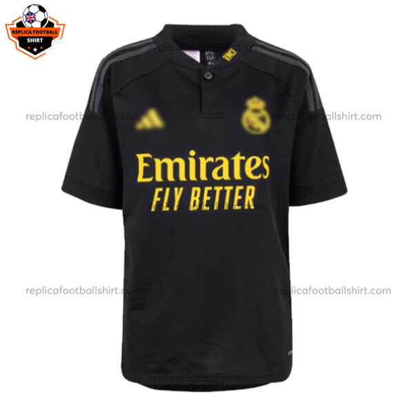 Real Madrid Third Kid Replica Football Kit 2023/24 - Front Shirt View
