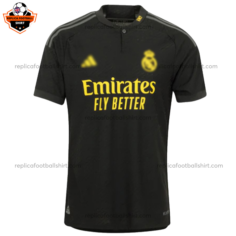 Real Madrid Third Men Replica Football Shirt 2023/24 - Front View