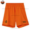 Real Madrid Y3 Orange Kids Replica Football Kit 24/25 - Front Short View