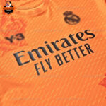 Real Madrid Y3 Orange Men Replica Football Shirt 2024/25