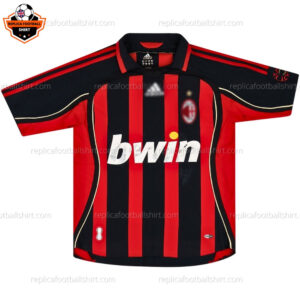 Retro AC Milan Home Replica Football Shirt 06/07 - Front View