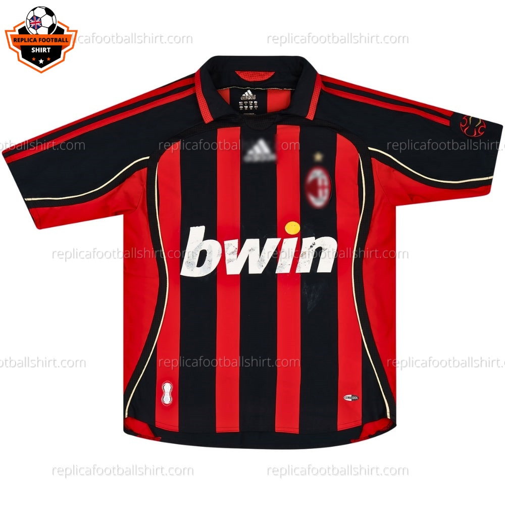 Retro AC Milan Home Replica Football Shirt 06/07 - Front View