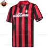 Retro AC Milan Home Replica Football Shirt 1989 - Front View -1
